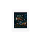 Forest Foxes Art Print Gallery Image 1