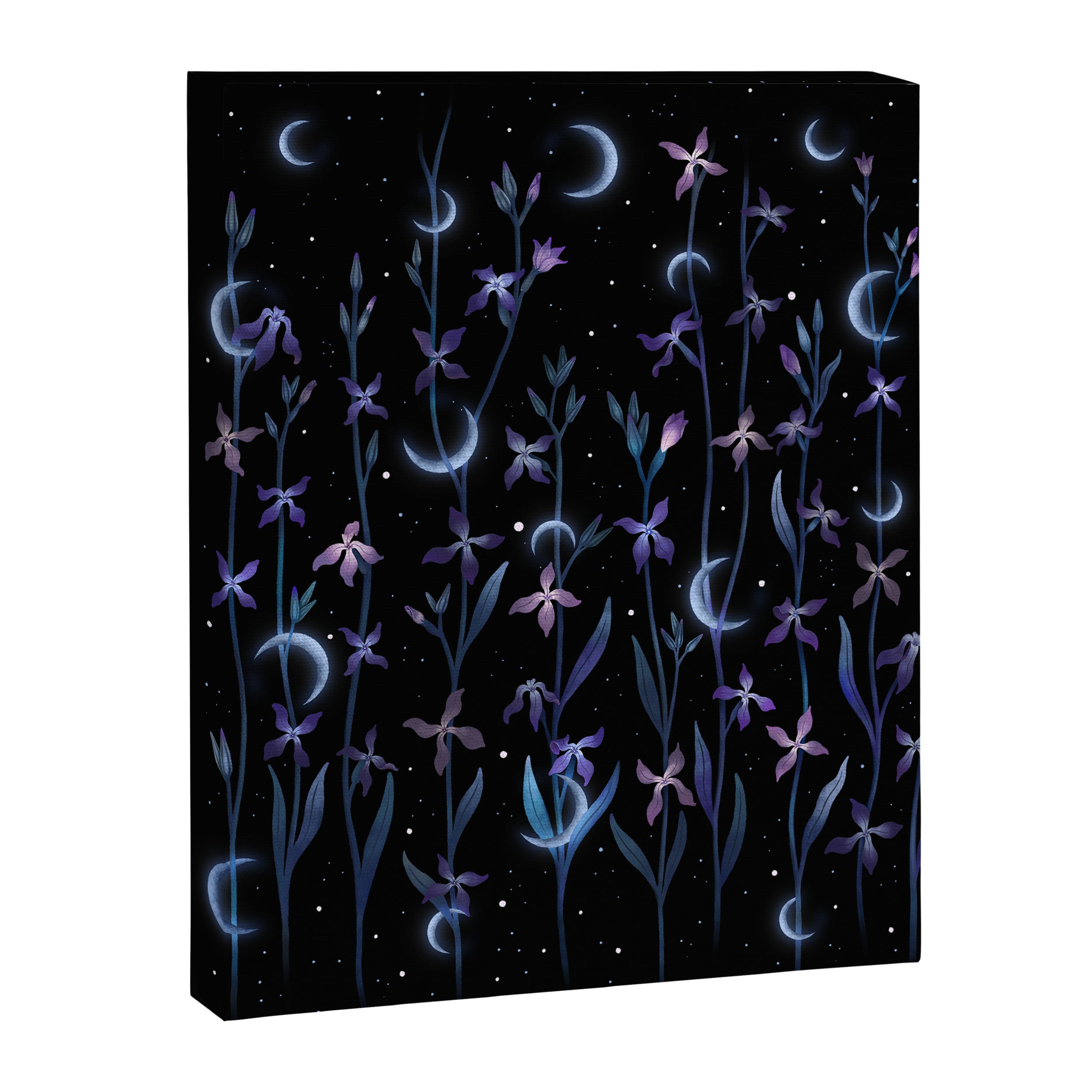 Greeting the Moon - Matthiola Canvas Print Gallery Image 6