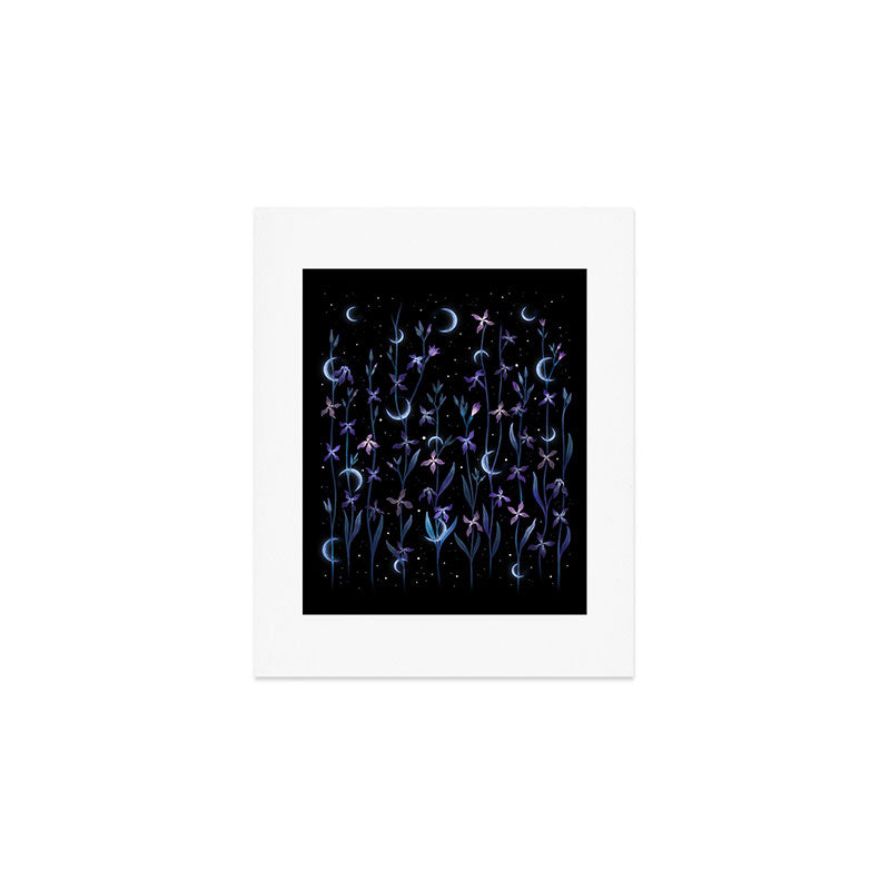 Greeting the Moon - Matthiola Art Print Gallery Image 1
