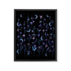 Greeting the Moon - Matthiola Framed Canvas Print Gallery Image 6
