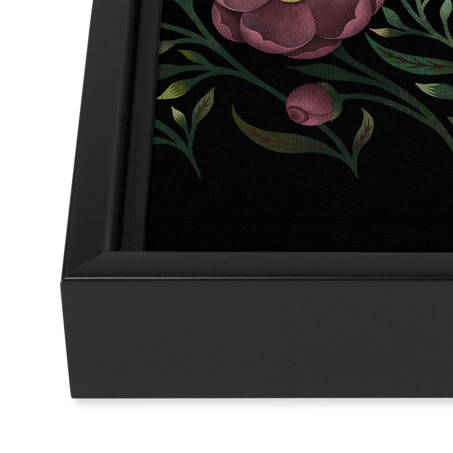 Heartful of Thanks Framed Canvas Print Gallery Image 3