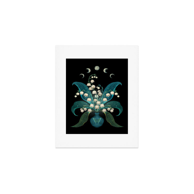 Lily of the Valley - May Flower Art Print Gallery Image 1