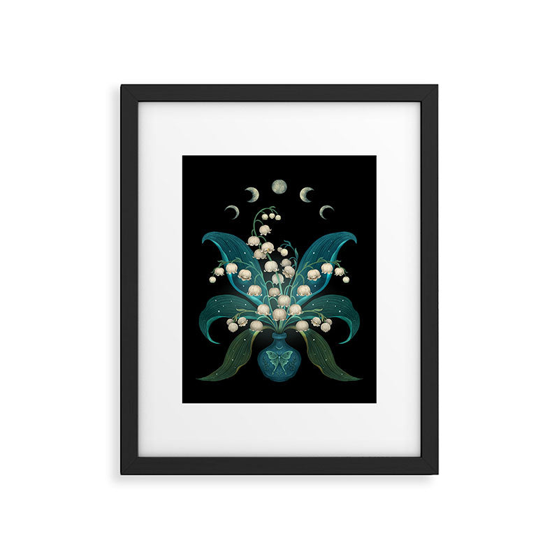 Lily of the Valley - May Flower Framed Art Print Gallery Image 5