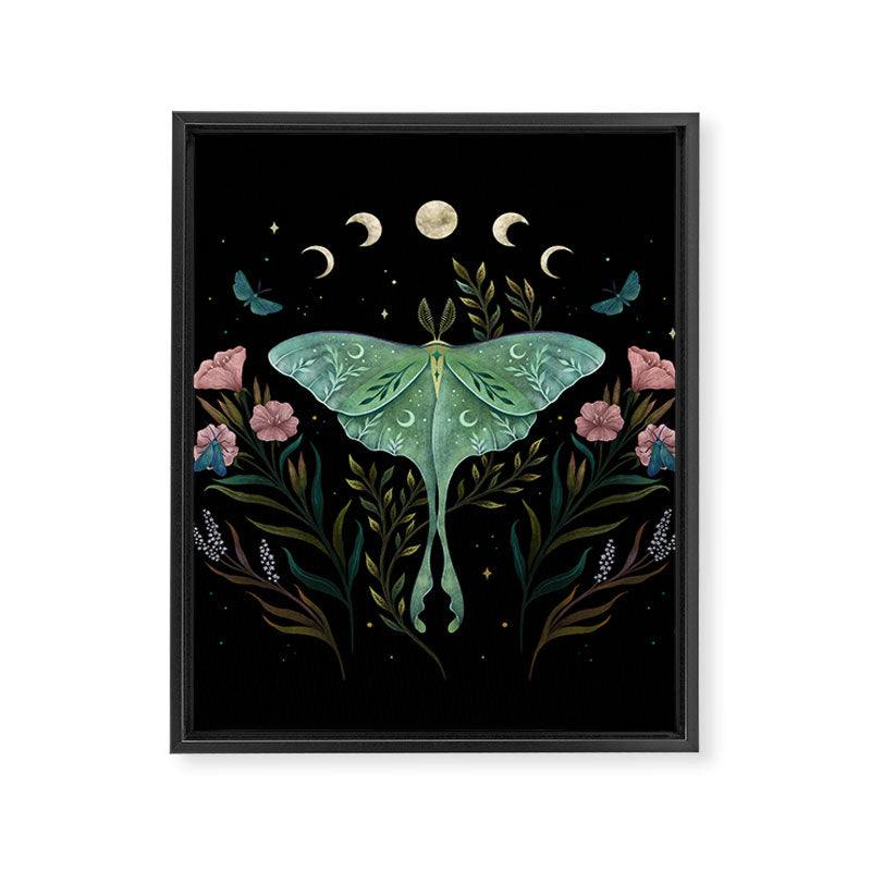 Luna and Forester Framed Canvas Print Gallery Image 8