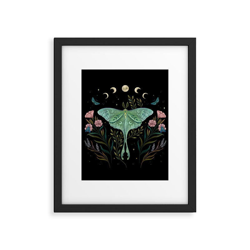 Luna and Forester Framed Art Print Gallery Image 4