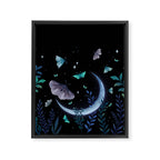 Moth Garden Framed Canvas Print Gallery Image 8