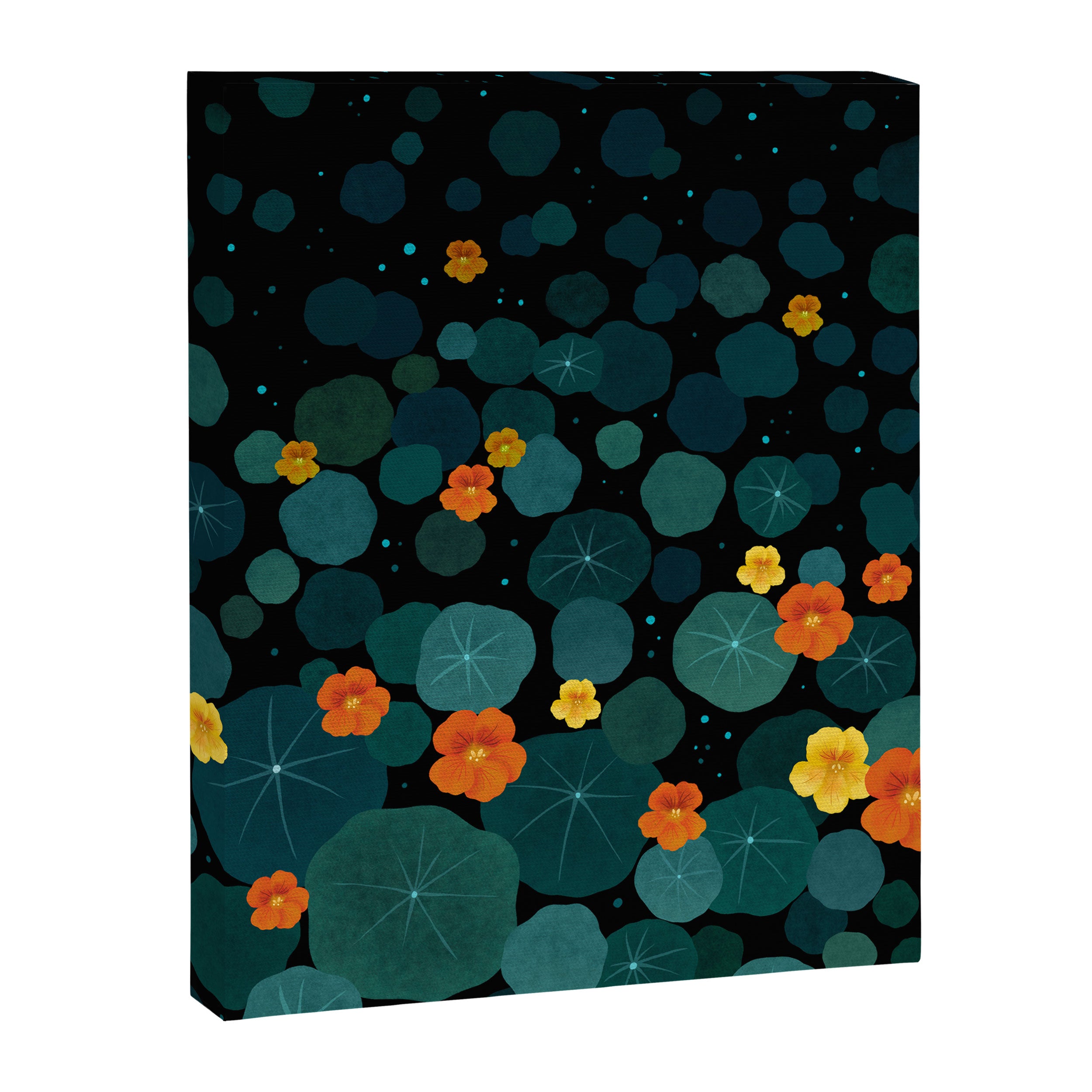 Nasturtium Garden Canvas Print Gallery Image 8