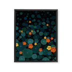 Nasturtium Garden Framed Canvas Print Gallery Image 8