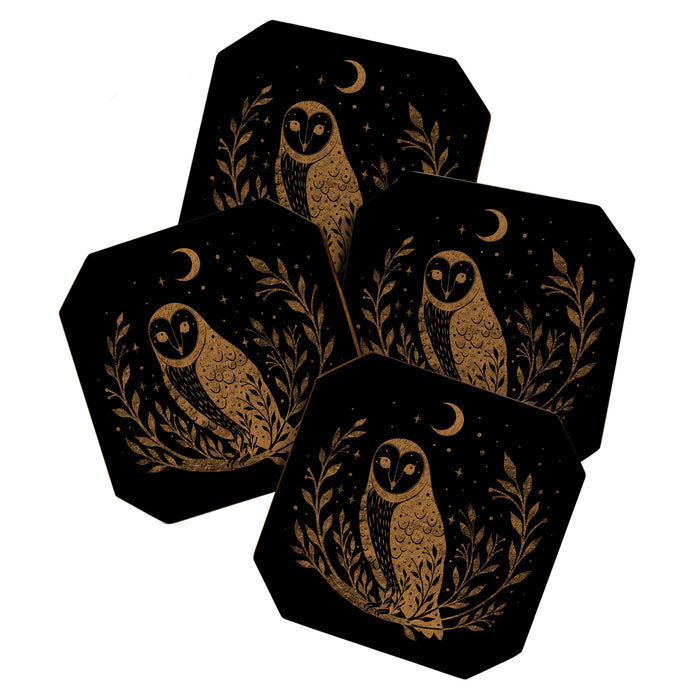 Owl Moon - Gold Coaster Gallery Image 1