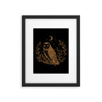 Owl Moon - Gold Framed Art Print Gallery Image 4