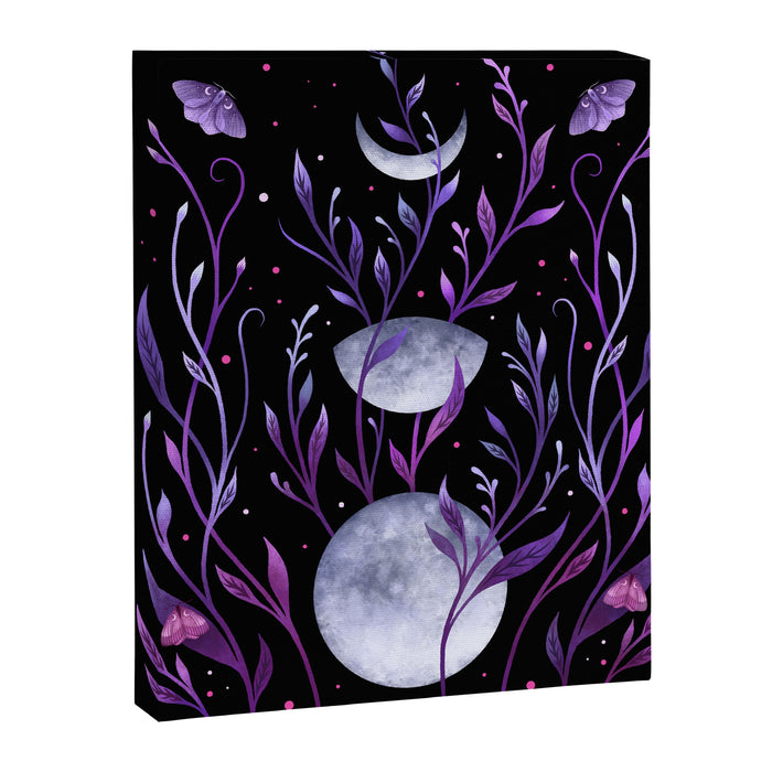 Phase & Grow - Purple Canvas Print Gallery Image 1