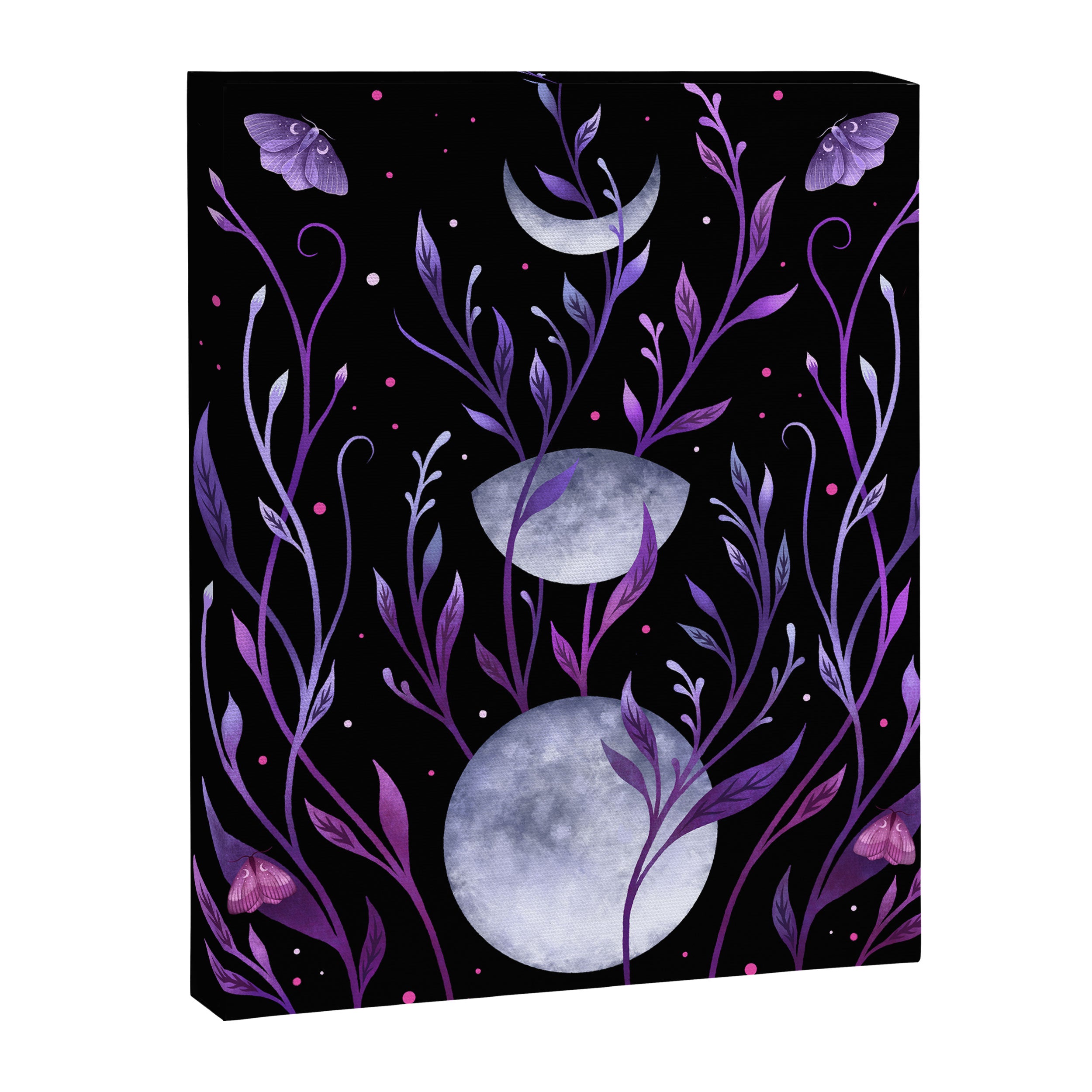 Phase & Grow - Purple Canvas Print Gallery Image 6