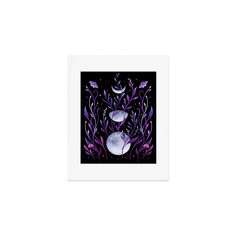 Phase & Grow - Purple Art Print Gallery Image 1