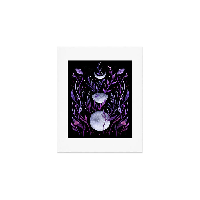 Phase & Grow - Purple Art Print Gallery Image 1