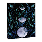 Phase & Grow - Teal Canvas Print Gallery Image 6
