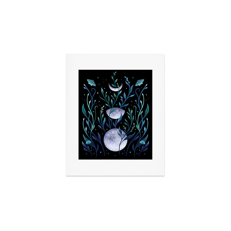 Phase & Grow - Teal Art Print Gallery Image 1