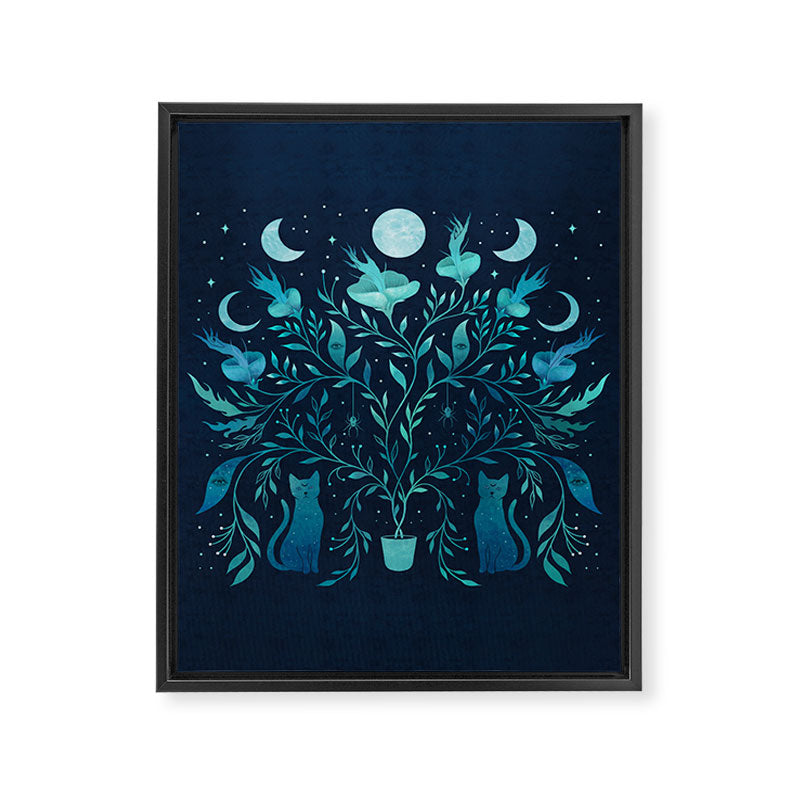 Potted Plant Framed Canvas Print Gallery Image 8