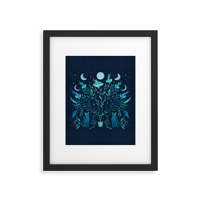 Potted Plant Framed Art Print Gallery Image 1