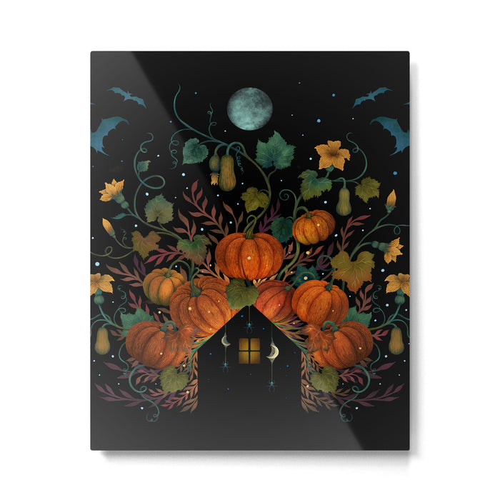 Pumpkin Rooftop Metal Print Gallery Image 1