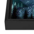 River & Sky Framed Canvas Print Gallery Image 3