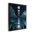 River & Sky Framed Canvas Print Gallery Image 2
