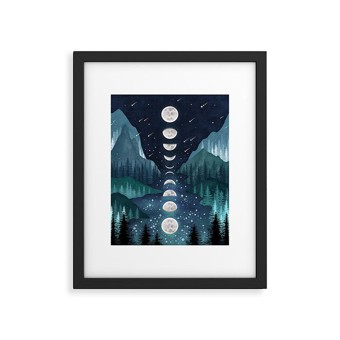 River & Sky Framed Art Print Gallery Image 1