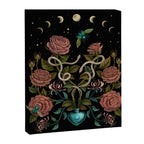 Rose and Honeysuckle Canvas Print Gallery Image 6