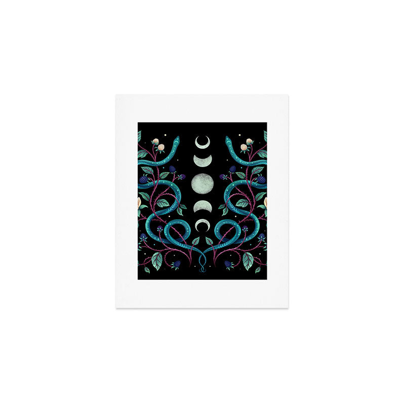 Serpent Moon Art Print Gallery Image 1