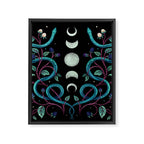 Serpent Moon Framed Canvas Print Gallery Image 8
