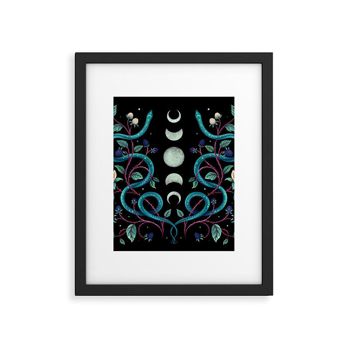 Serpent Moon Framed Art Print Gallery Image 1