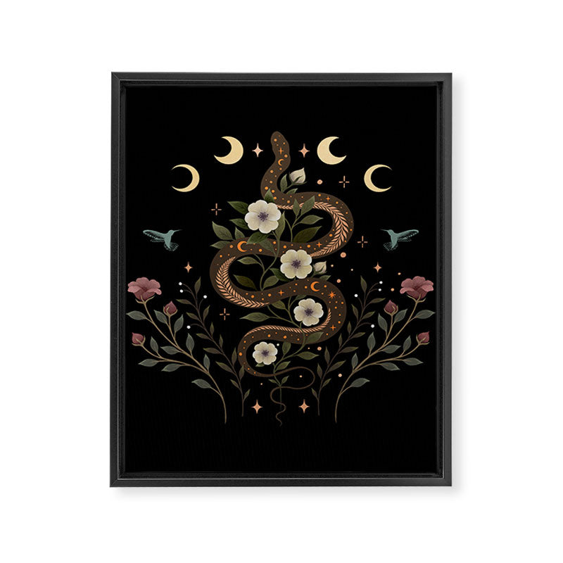 Serpent Spell Framed Canvas Print Gallery Image 8