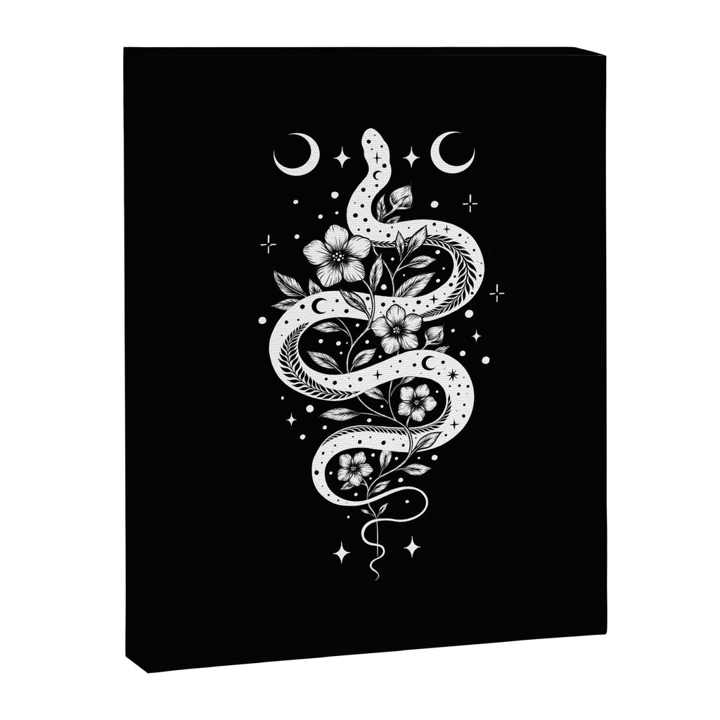 Serpent Spell-White Canvas Print Gallery Image 6