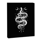Serpent Spell-White Canvas Print Gallery Image 6