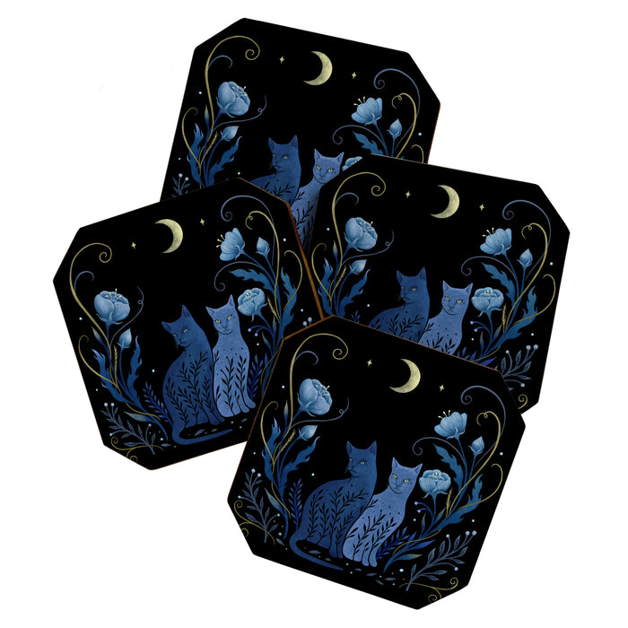 Two Cats Coaster Gallery Image 1