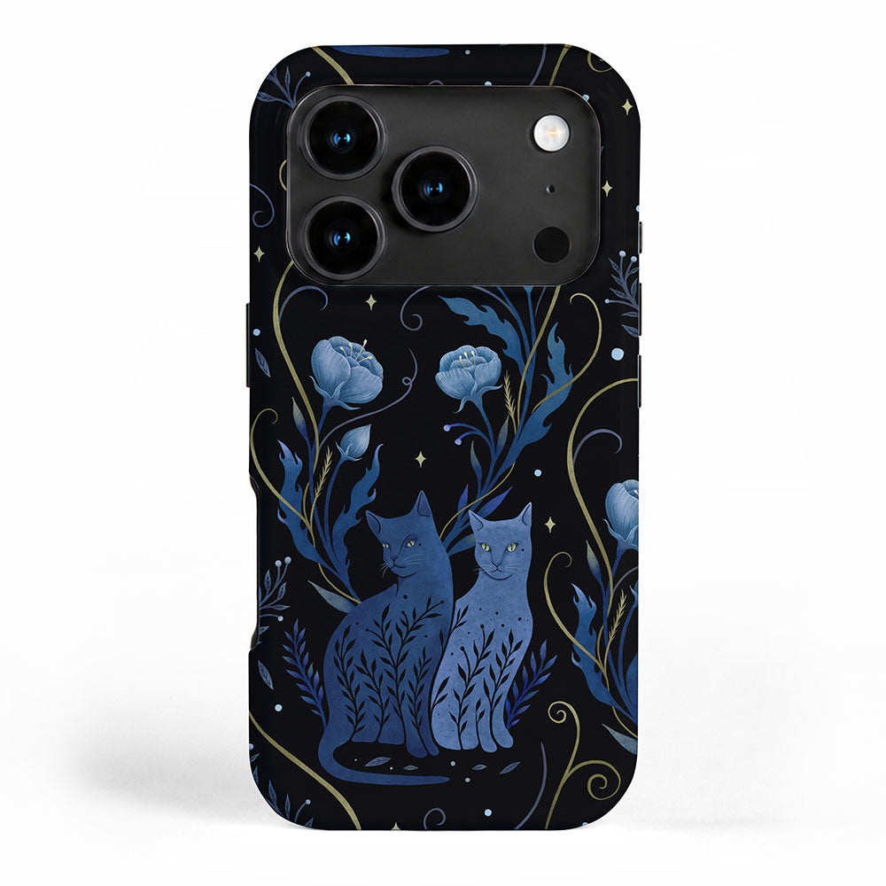 Two Cats iPhone Case Gallery Image 1