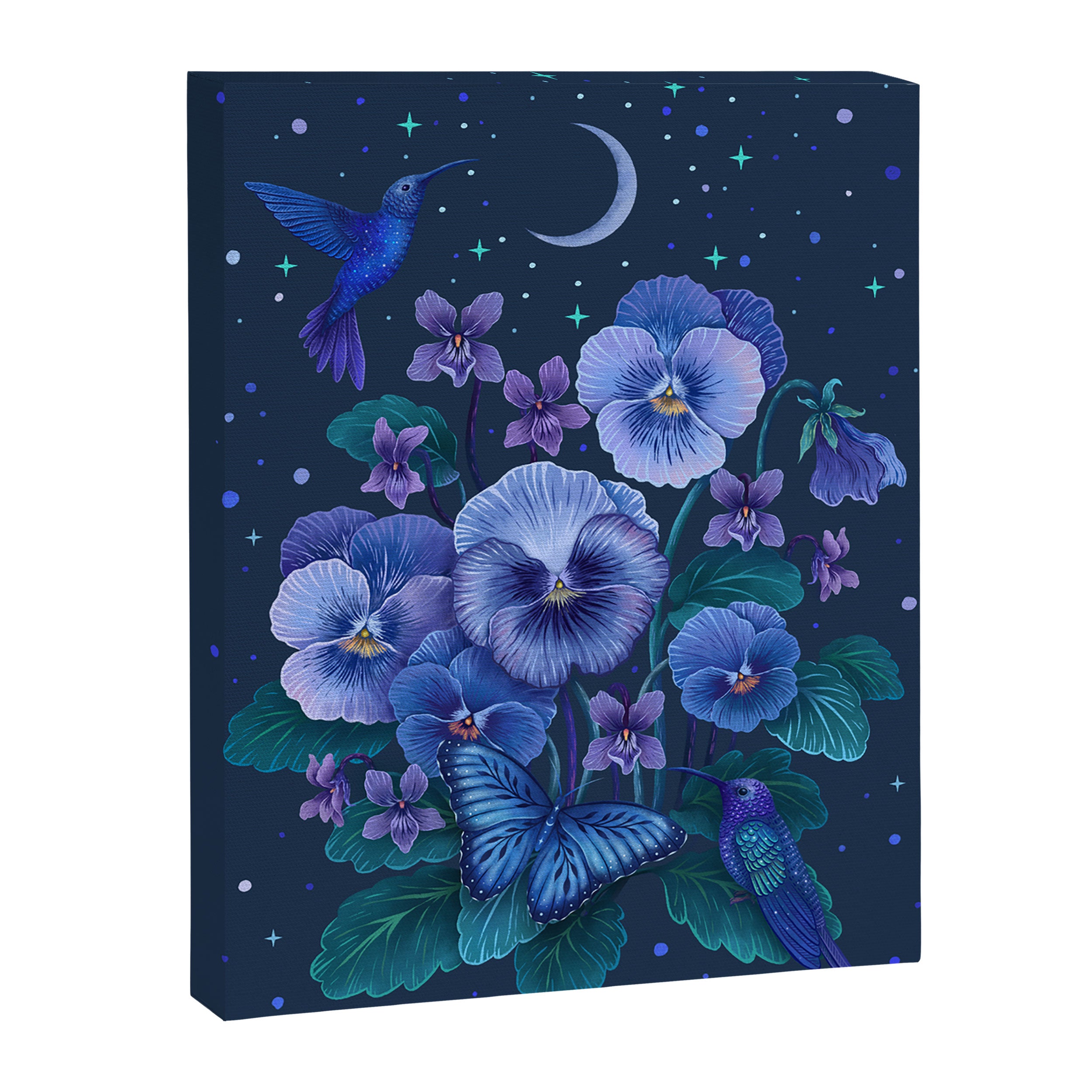 Violet - February Flower  Canvas Print Gallery Image 6