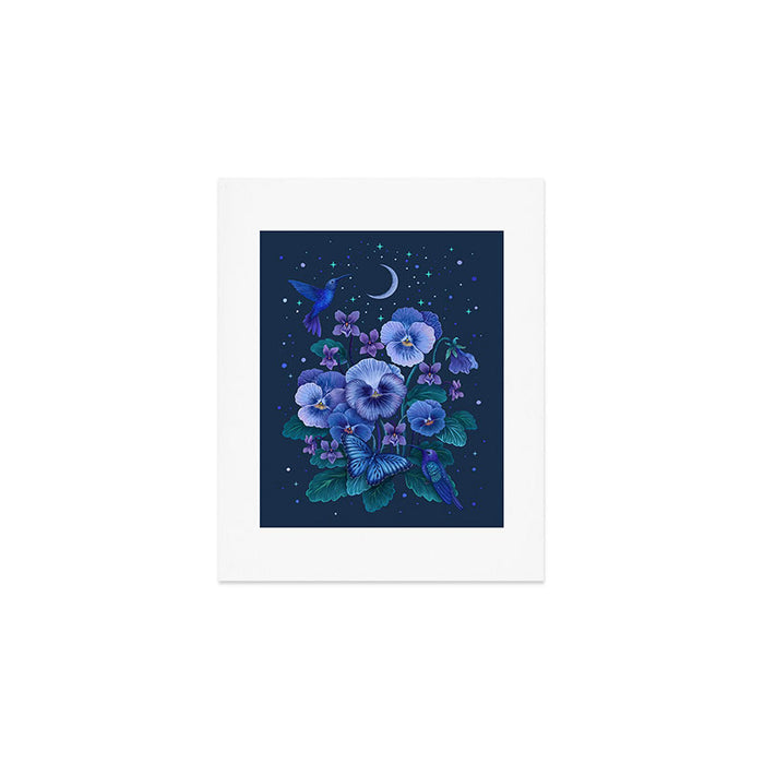 Violet - February Flower  Art Print Gallery Image 1