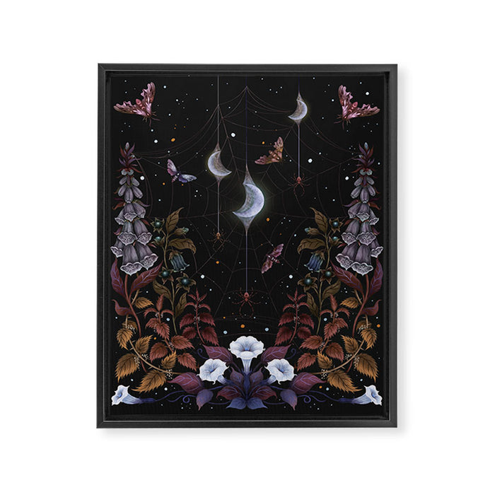 Witch Garden Framed Canvas Print Gallery Image 1