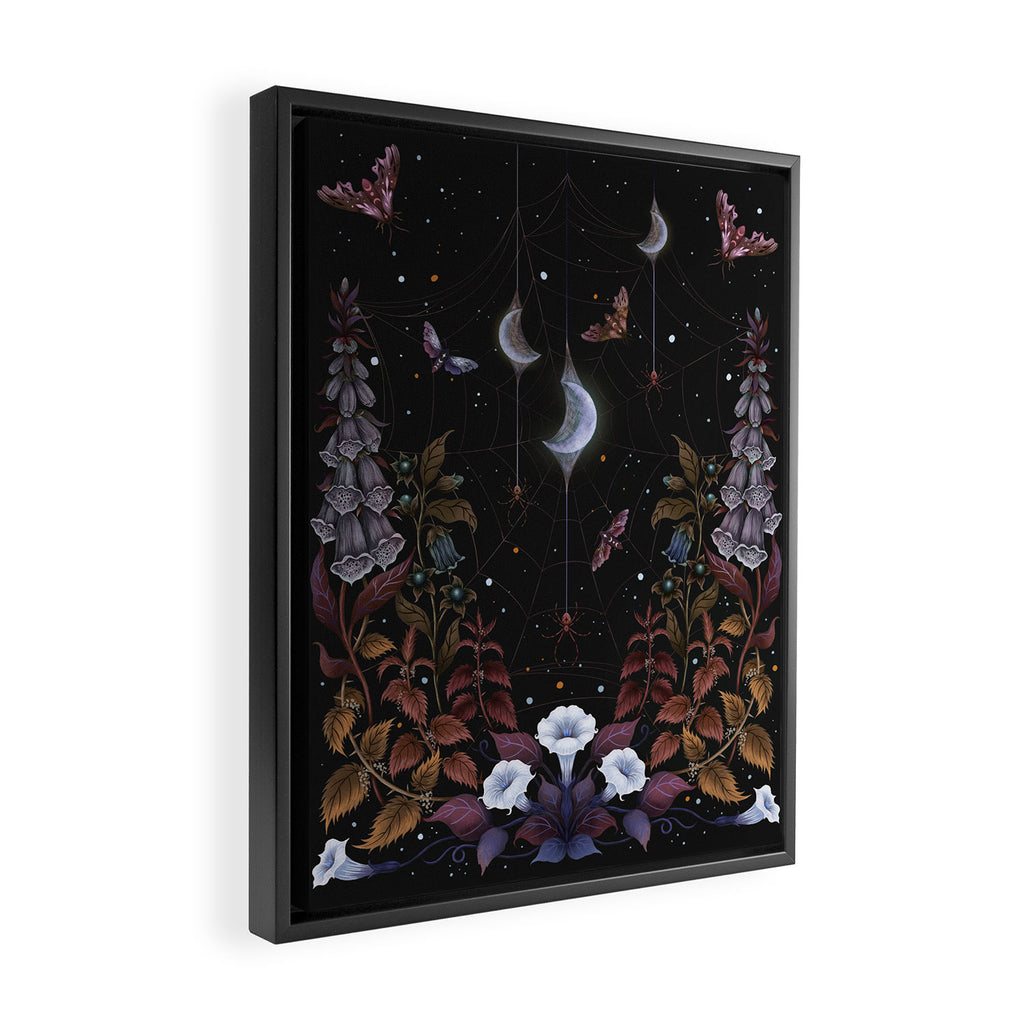 Witch Garden Framed Canvas Print Gallery Image 2