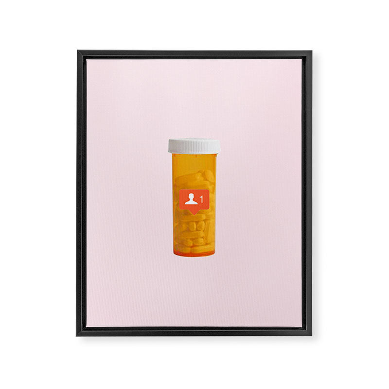 addiction Framed Canvas Print Gallery Image 3