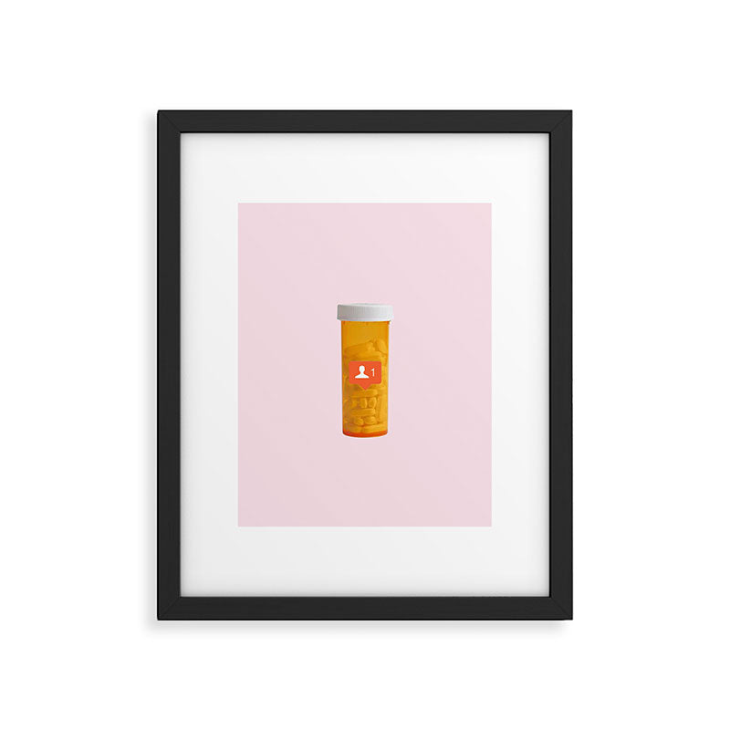 addiction Framed Art Print Gallery Image 4