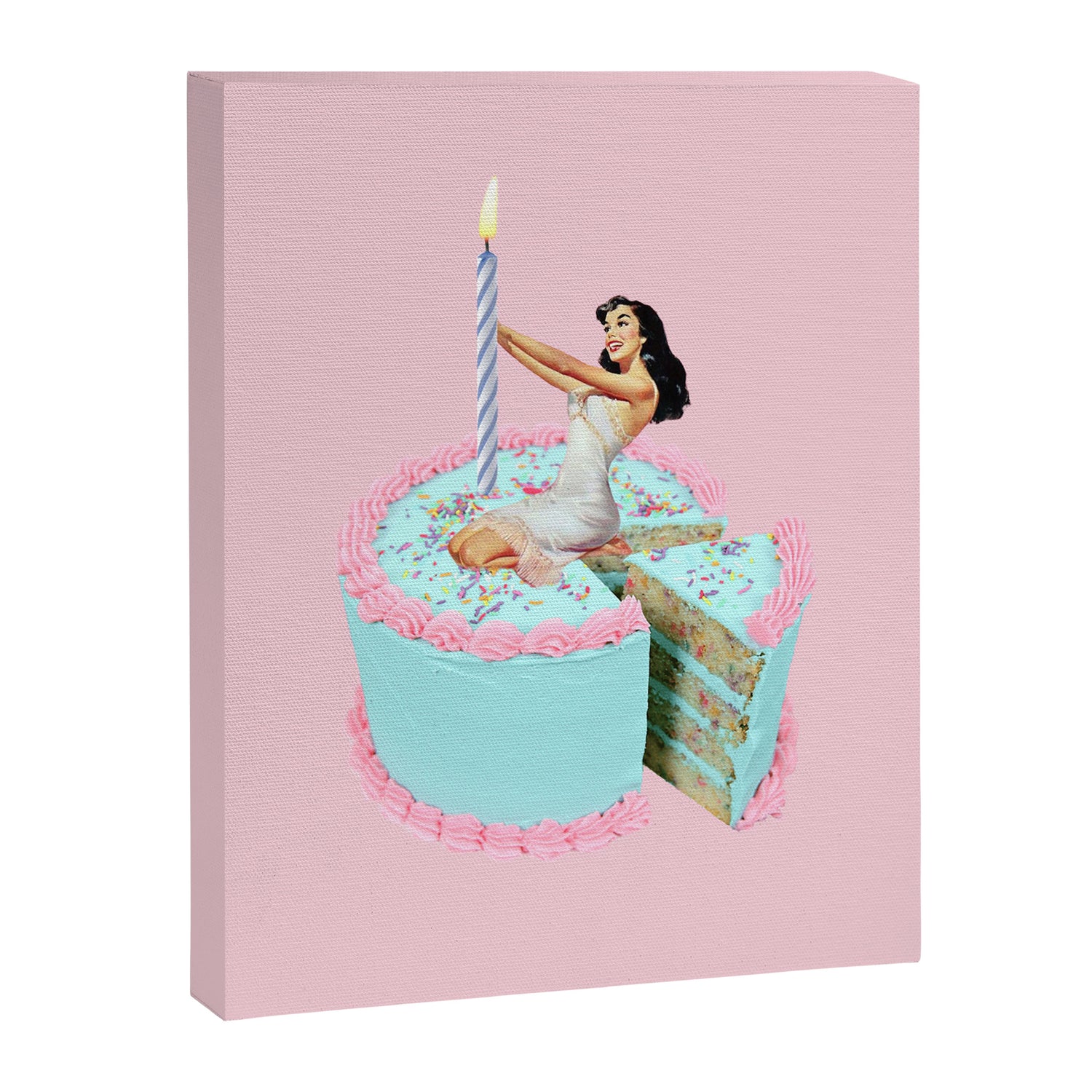 birthday girl Canvas Print Gallery Image 3