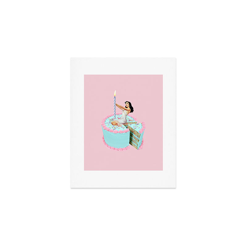 Birthday Girl Art Print