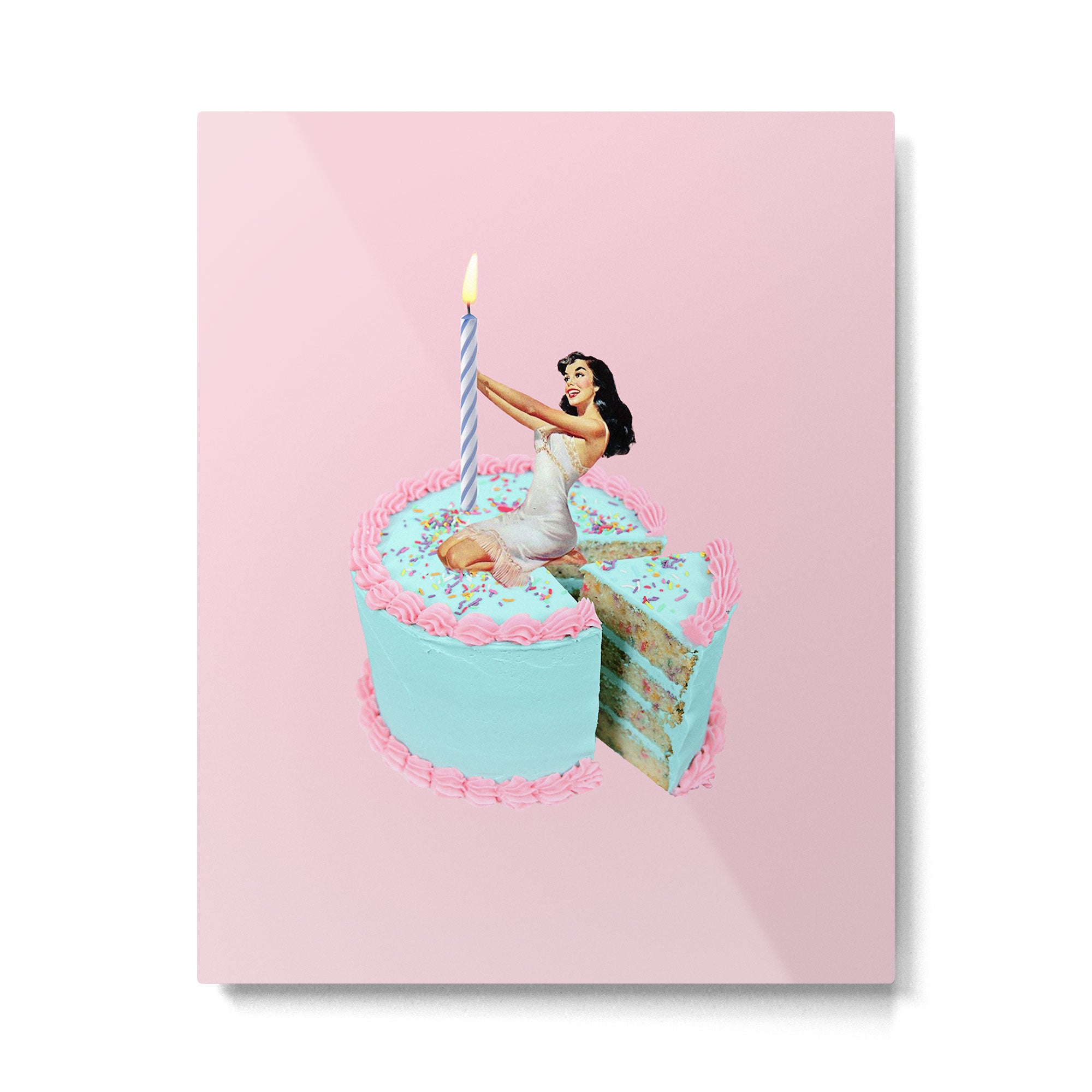 birthday girl Metal Print Gallery Image 6