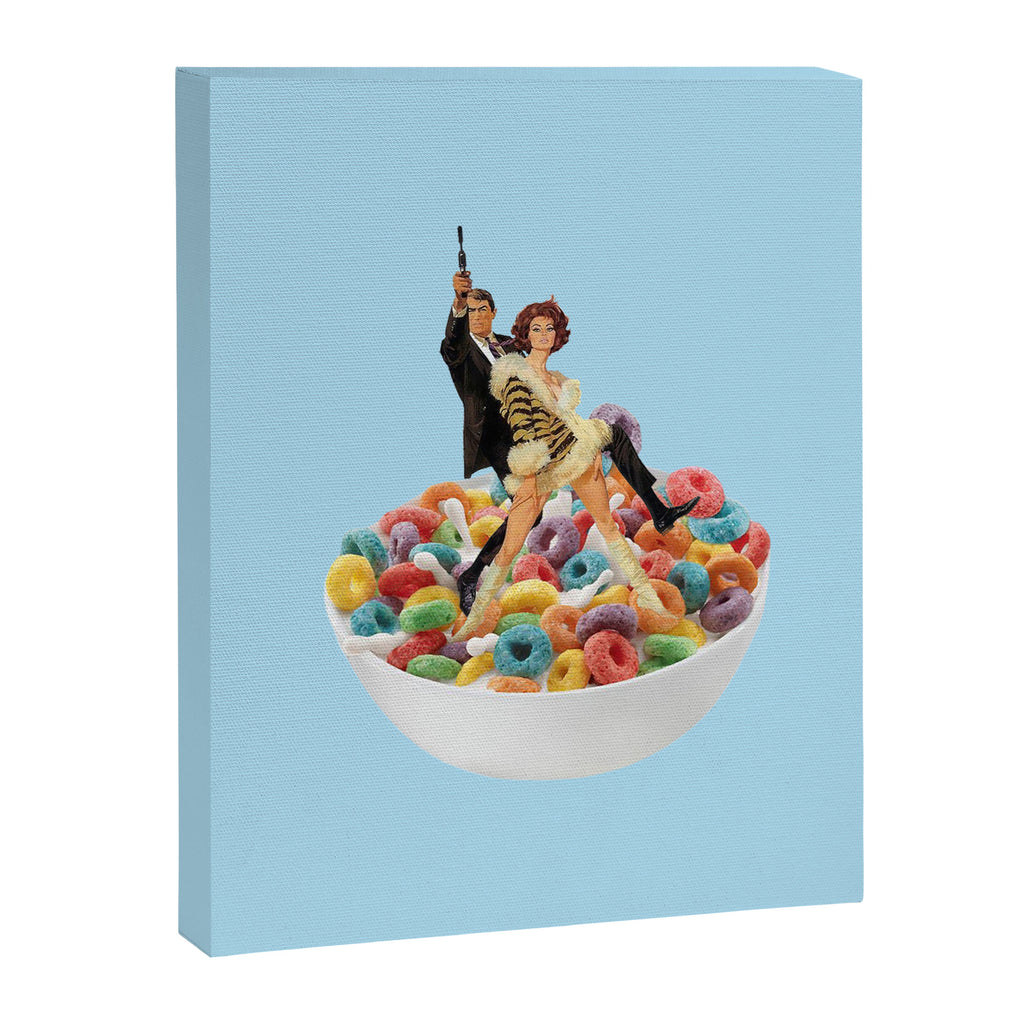 cereal killers blue Canvas Print Gallery Image 8
