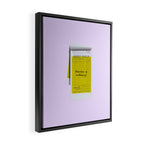 checking out Framed Canvas Print Gallery Image 2