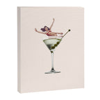 dirty martini 2 peach Canvas Print Gallery Image 8