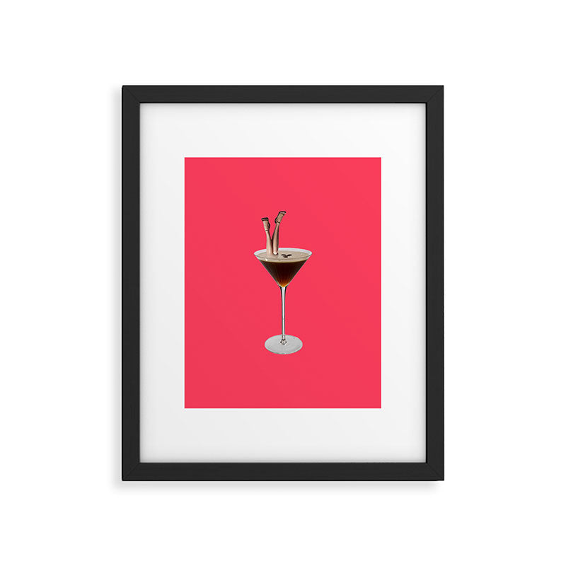 espresso martini Framed Art Print Gallery Image 4