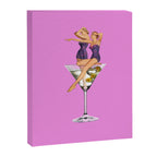 girls night pink Canvas Print Gallery Image 3