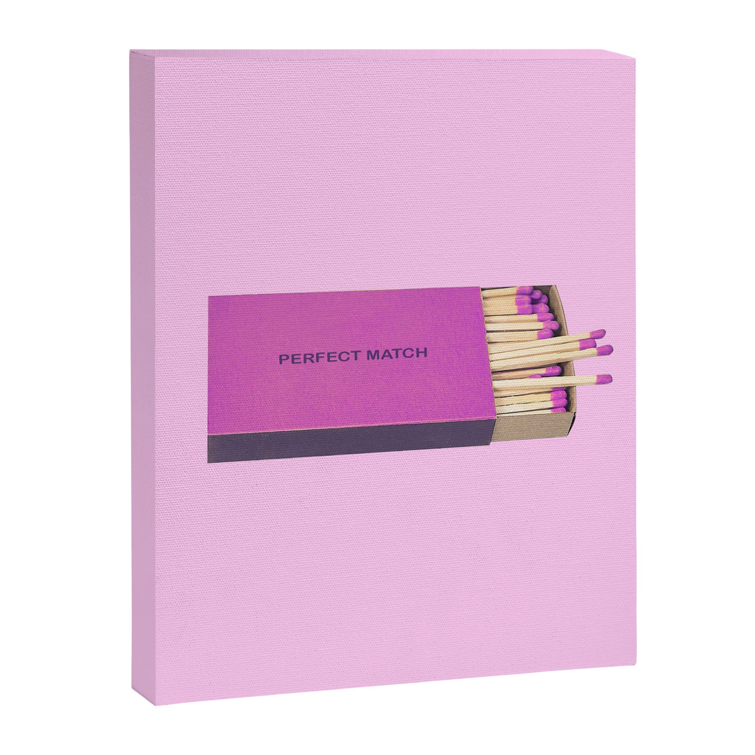 perfect match pink Canvas Print Gallery Image 3